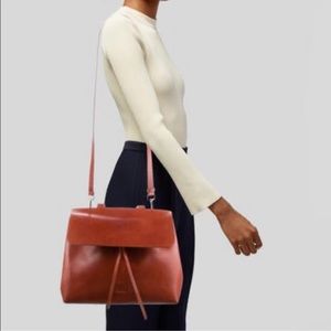 Mansur Gavriel large lady bag brown